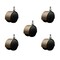 Service Caster 2-3/8'' Floor Safe Antique Hooded Twin Wheel Caster 3/8 Threaded Stem, 5PK SCC-TS02S60D-NYU-WA-381634-5 - alternate 1